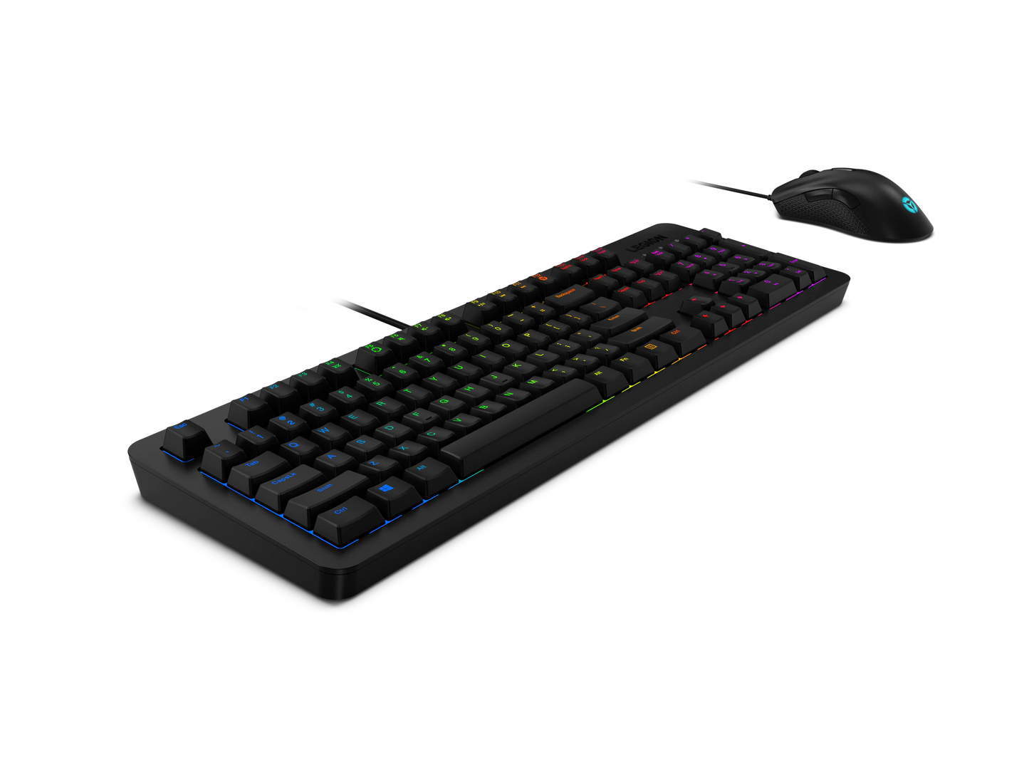 COMBO DE TECLADO Y MOUSE GAMER RGB KM300 LENOVO LEGION