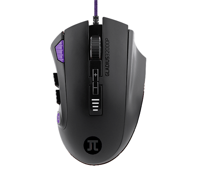 Gladius 3200p mouse gaming rgb usb 3,200 dpi