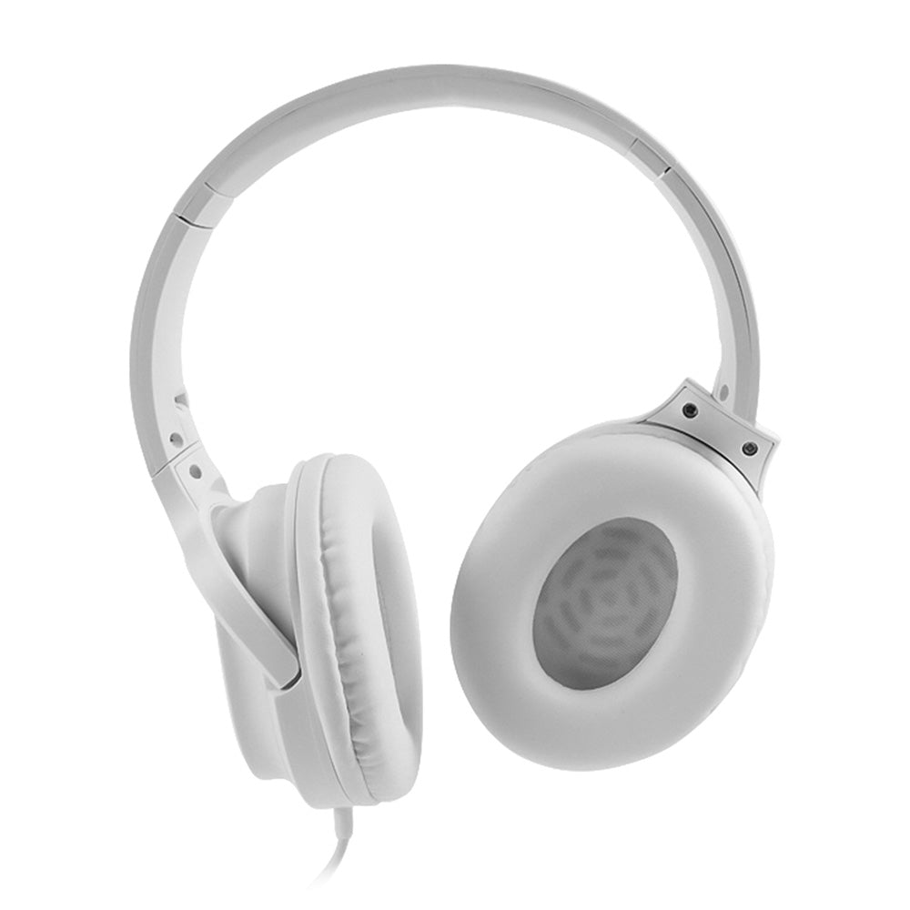 HP-301 DIADEMA ALÁMBRICA BLANCA