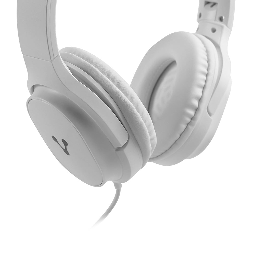 HP-301 DIADEMA ALÁMBRICA BLANCA