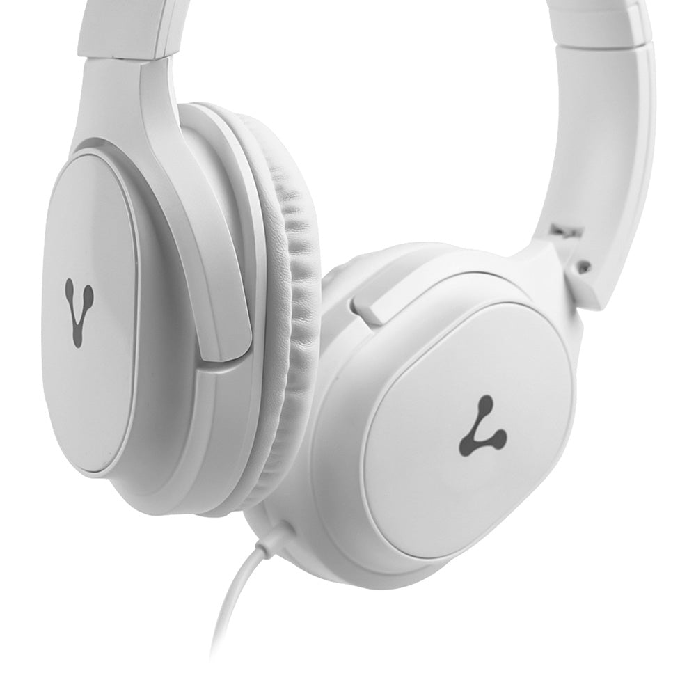 HP-301 DIADEMA ALÁMBRICA BLANCA