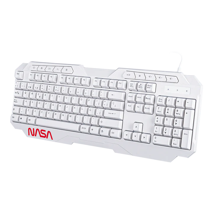 COMBO GAMER TECLADO Y MOUSE NASA NS_GC01
