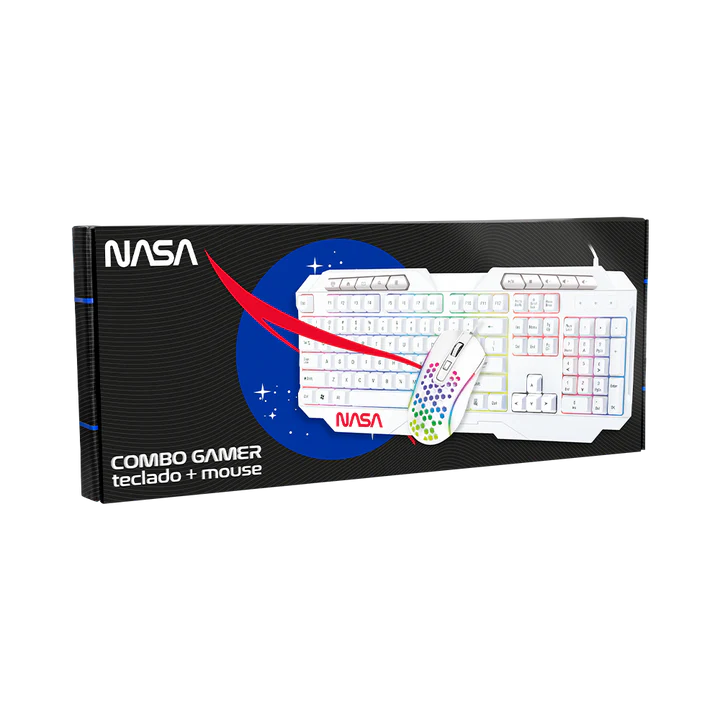 COMBO GAMER TECLADO Y MOUSE NASA NS_GC01