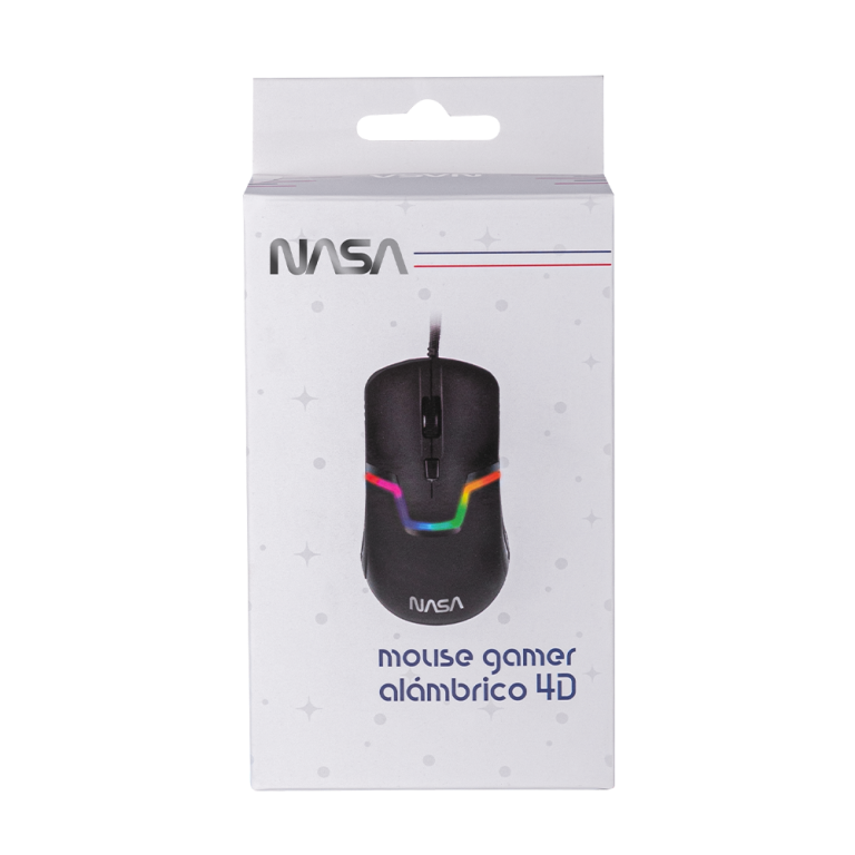 MOUSE GAMER RGB NASA NS-GM06