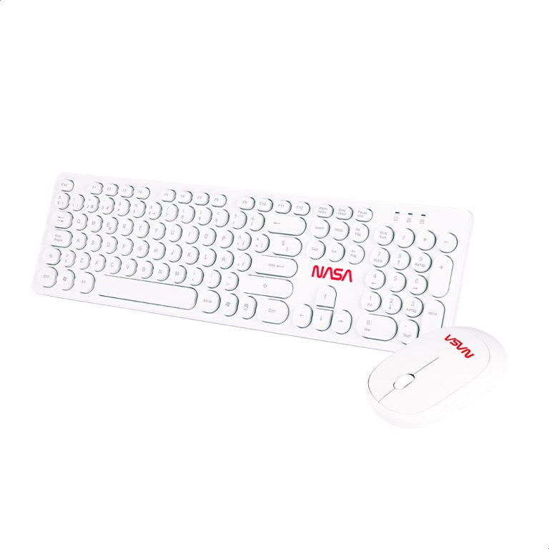COMBO NASA TECLADO & MOUSE INALÁMBRICO NS_KM01