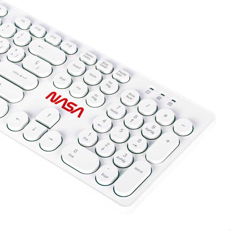 COMBO NASA TECLADO & MOUSE INALÁMBRICO NS_KM01