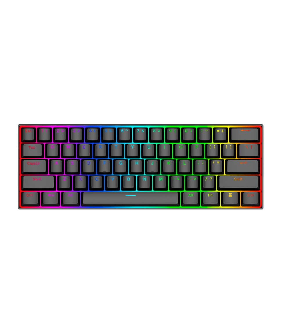 Teclado mecanico dragonborn k630 switch blue