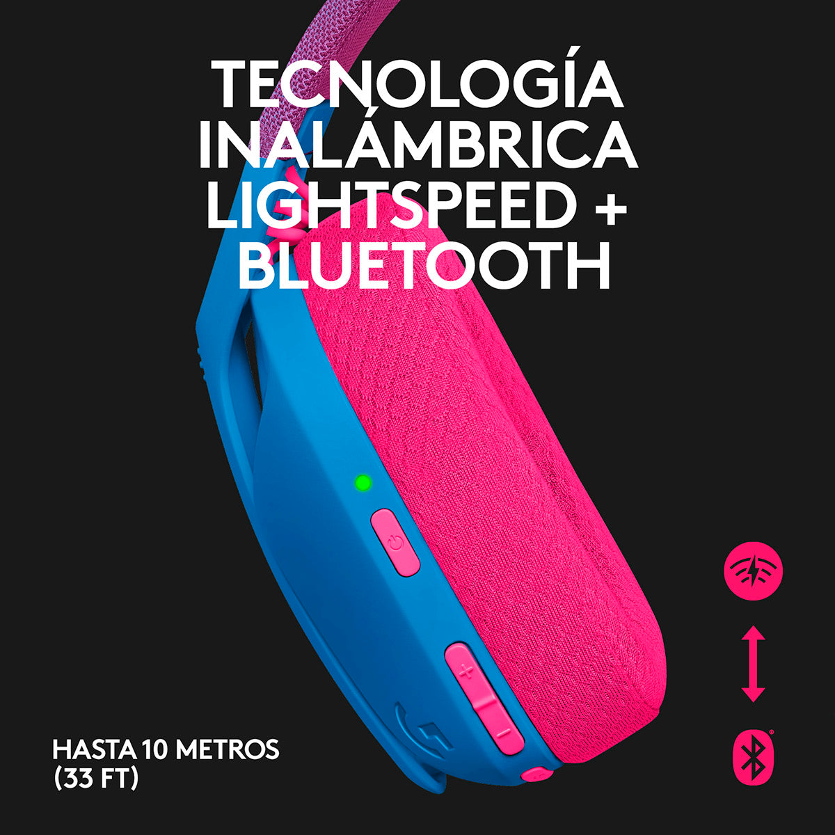 Audiófonos Inalámbricos Gamer Logitech G435