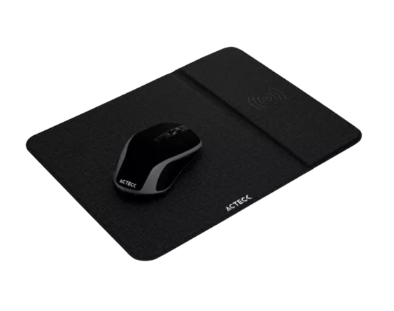 Combo Inalámbrico Creator AX90 / Mouse Recargable / Tapete de Carga Inalámbrica