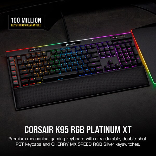 Teclado Corsair K95 RGB Platinum XT Cherry MX