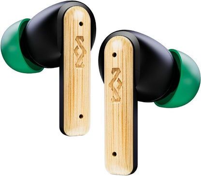 House of Marley Little Bird True - Auriculares inalámbricos, controles táctiles, micrófono integrado