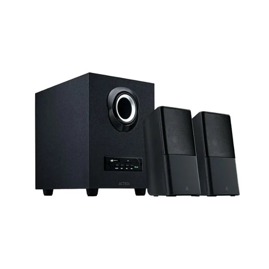 BOCINA ACTECK CON SUBWOOFER AS480 BT+3.5MM 13W ALAMBRICO NEGRO AC-922067