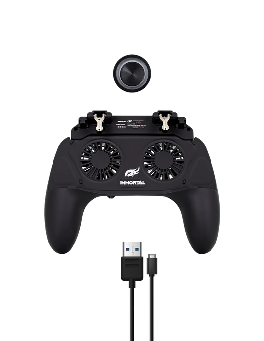 FireTouch Control Gamepad Con Ventilador Y Joysticks Immortal