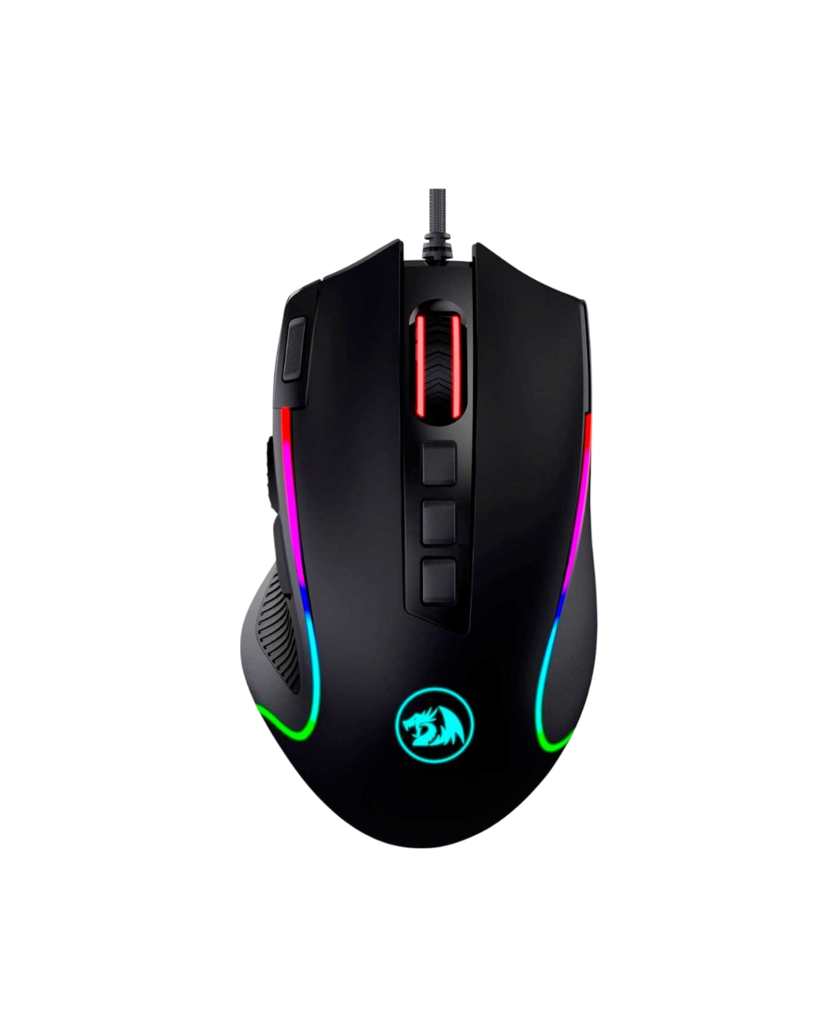 Mouse M612 predator black: alámbrico + DPI 600-8000 + 11 b. Programables + rgb