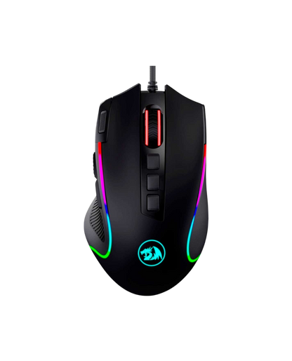 Mouse M612 predator black: alámbrico + DPI 600-8000 + 11 b. Programables + rgb