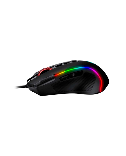 Mouse M612 predator black: alámbrico + DPI 600-8000 + 11 b. Programables + rgb