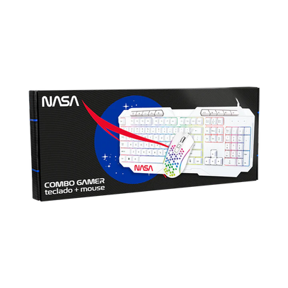 COMBO GAMER TECLADO Y MOUSE  NASA NS_GC01