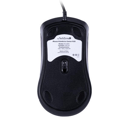 MOUSE GAMER RGB NASA NS-GM06