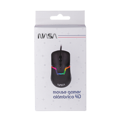 MOUSE GAMER RGB NASA NS-GM06