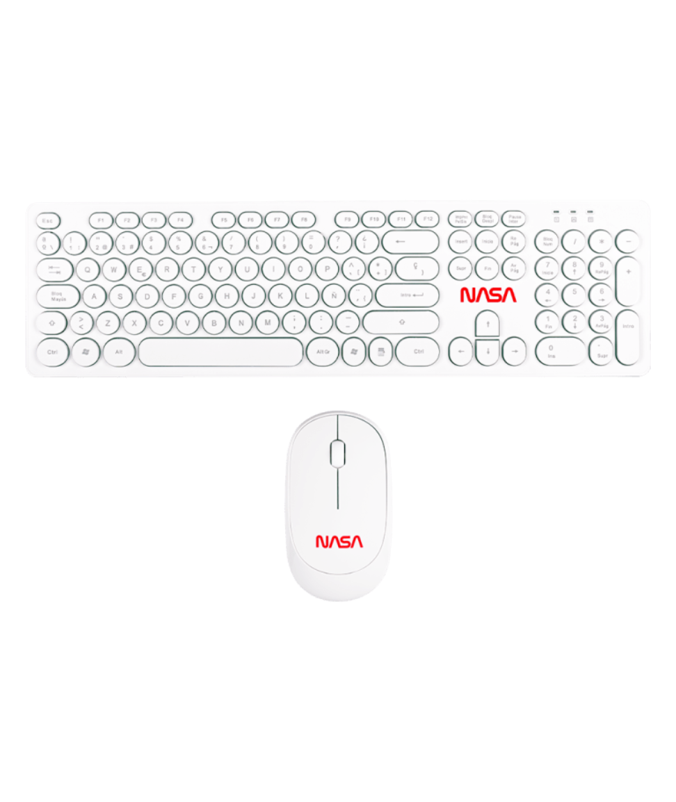 Combo nasa teclado & mouse inalámbrico ns_km01