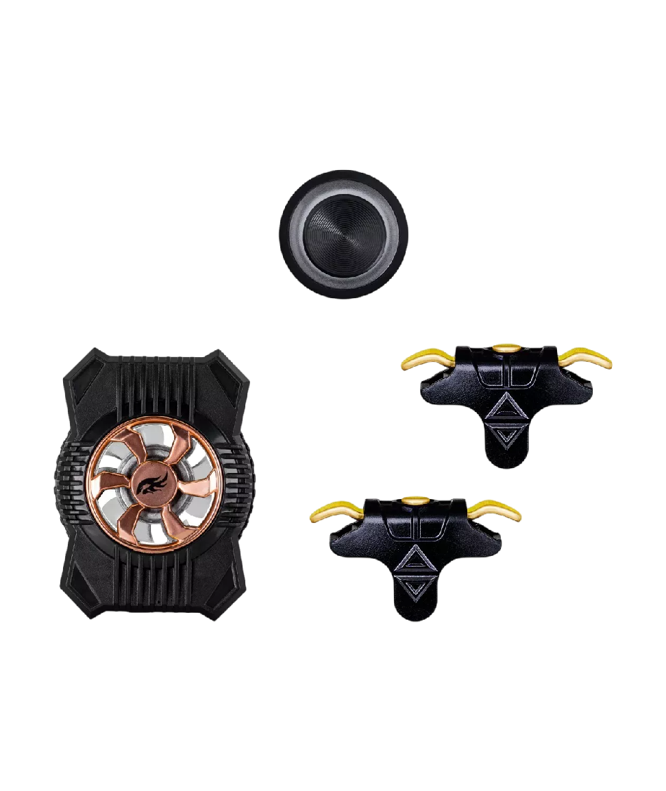 Set De Joystick, Enfriador Y Gatillos Para Movil Techzone Immortal Gaming IMVJG01