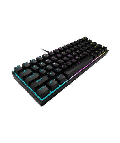 Teclado Corsair Gaming K65 RGB Mini 60% Cherry MX