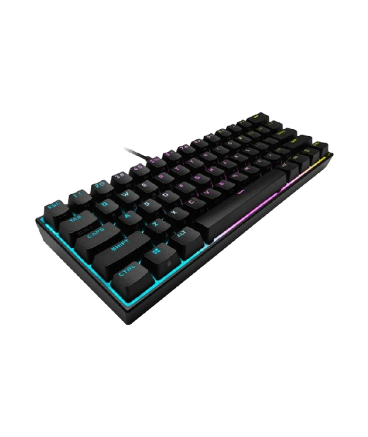 Teclado Corsair Gaming K65 RGB Mini 60% Cherry MX