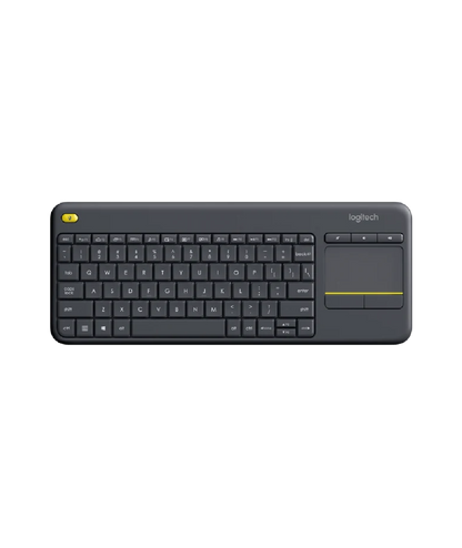 Teclado inalámbrico k400 plus con touchpad