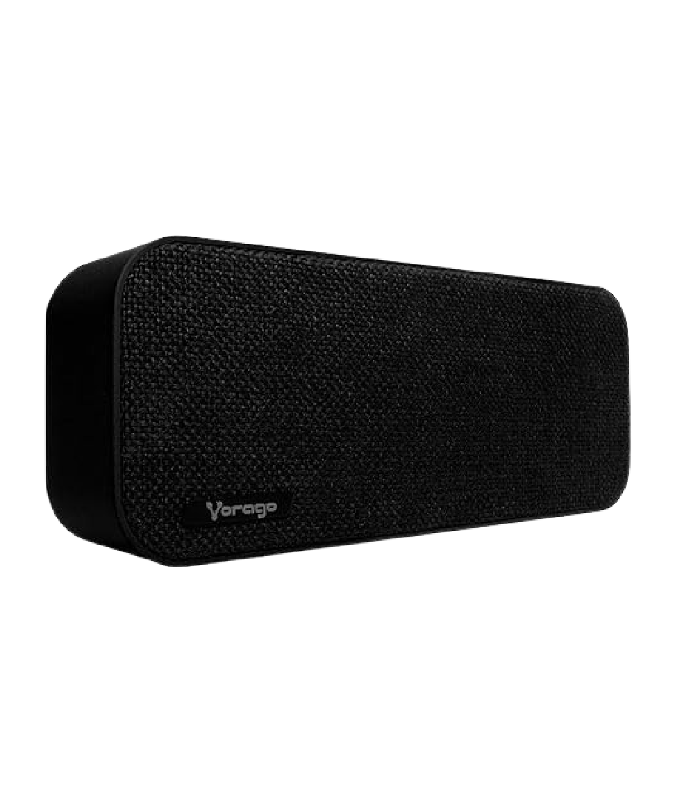 Bocina Vorago BSP-150 Bluetooth Tela Color Negro