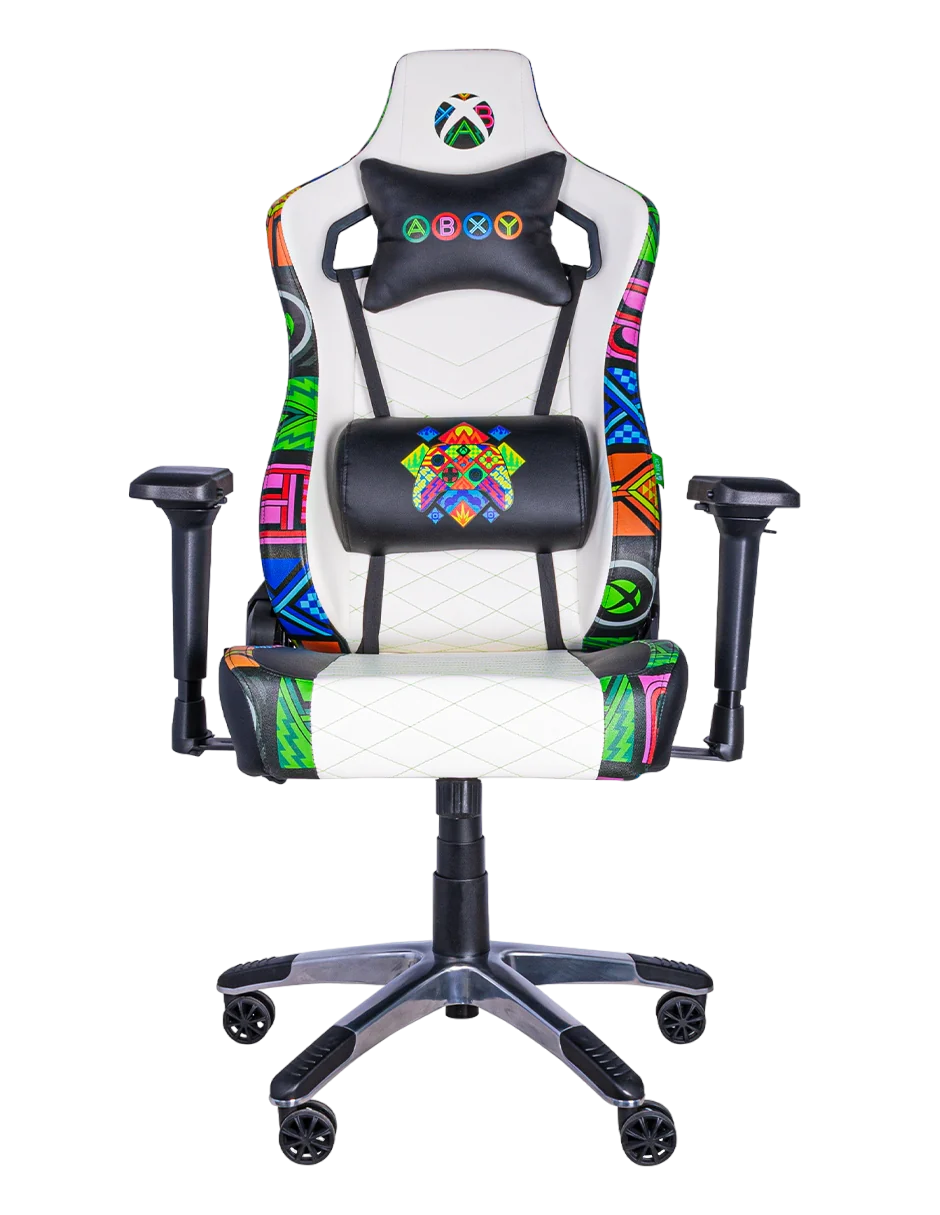 Silla  xbox gamer special edition huichol piel sintetica sx-00gam
