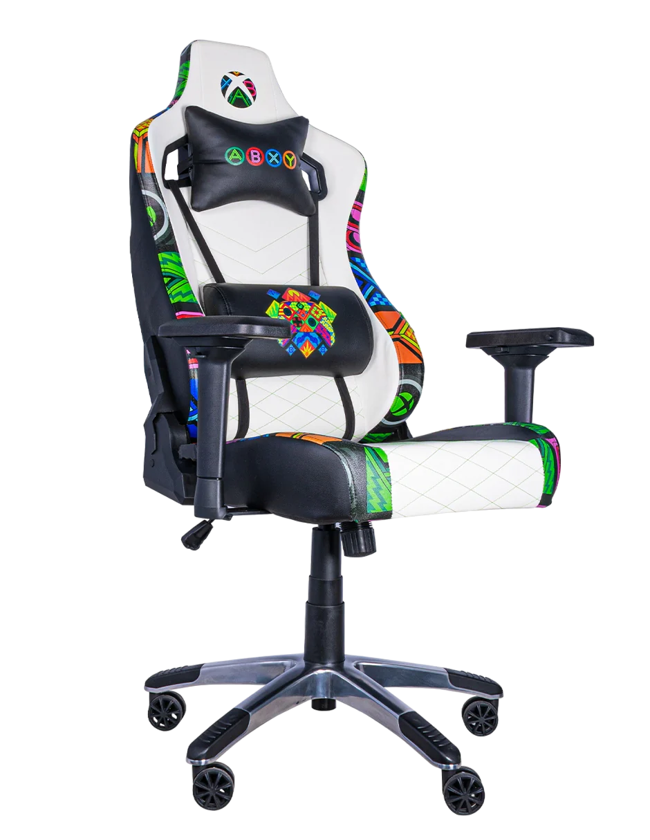 Silla  xbox gamer special edition huichol piel sintetica sx-00gam