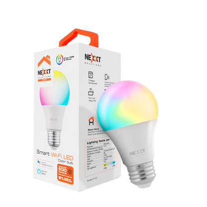 Bombilla LED inteligente Wi-Fi 110V - A19 - NHB-C110