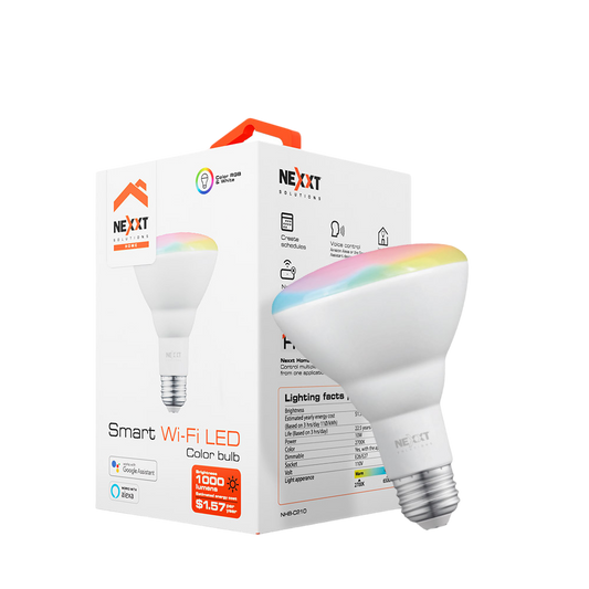 Bombilla LED inteligente  Wi-Fi 110V - BR30  NHB-C210