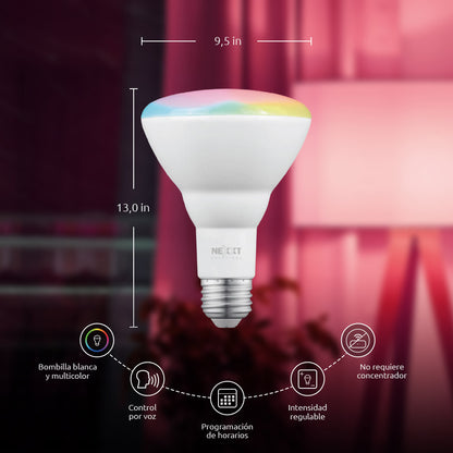 Bombilla LED inteligente Wi-Fi 110V - GU10 - NHB-C310
