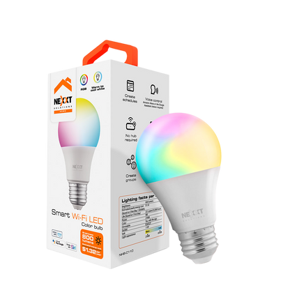 Bombilla LED inteligente Wi-Fi 110V - A19 - NHB-C110