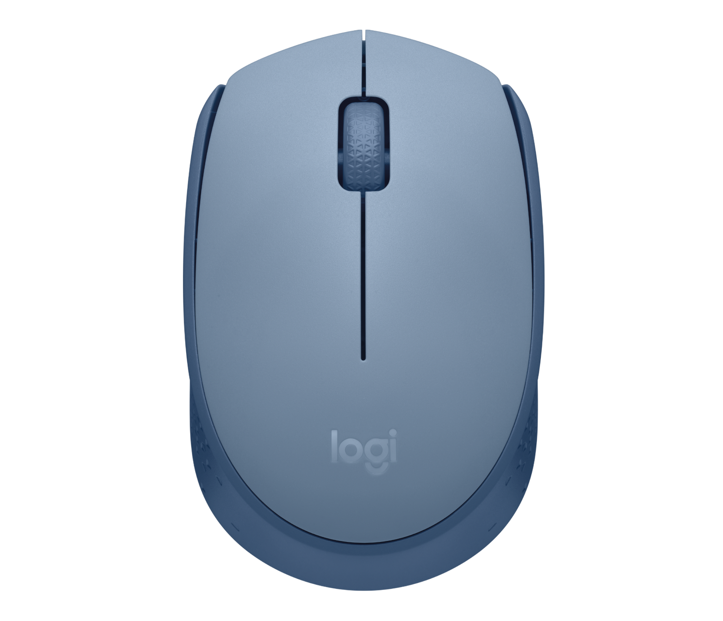 Mouse logitech M170 inalámbrico simplicidad de plug-play 1000dpi color gris azulado