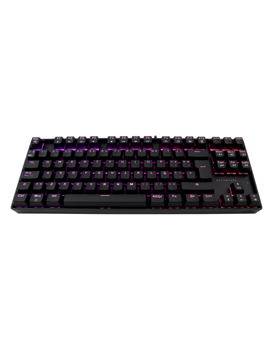 Teclado Gamer Mecánico Switch Azul Alámbrico Dominate Balam Rush