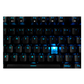 Teclado Gamer Mecánico Switch Azul Alámbrico Dominate Balam Rush