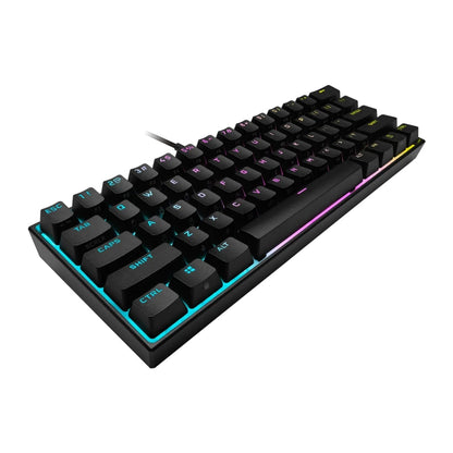 Teclado Corsair Gaming K65 RGB Mini 60% Cherry MX