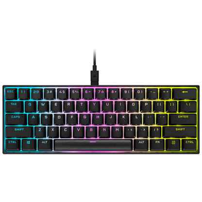 Teclado Corsair Gaming K65 RGB Mini 60% Cherry MX