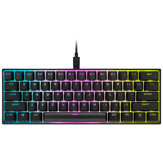 Teclado Corsair Gaming K65 RGB Mini 60% Cherry MX