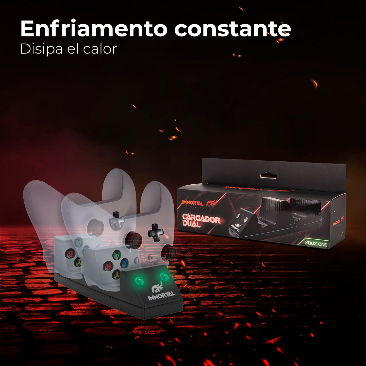 Immortal Cargador DUAL XBOX ONE