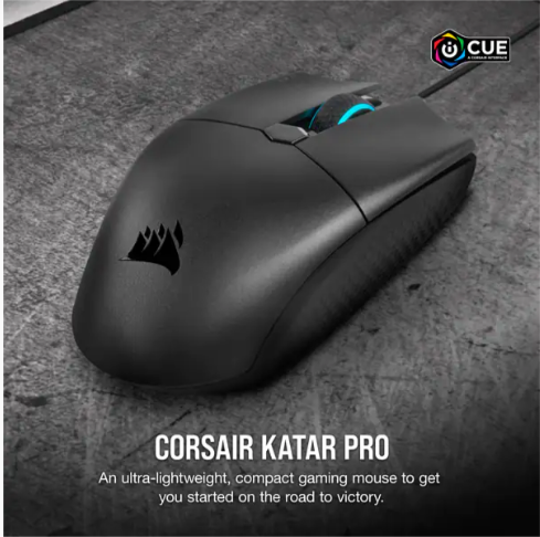 Mouse Corsair Katar Pro-12400 DPI Ultraligero