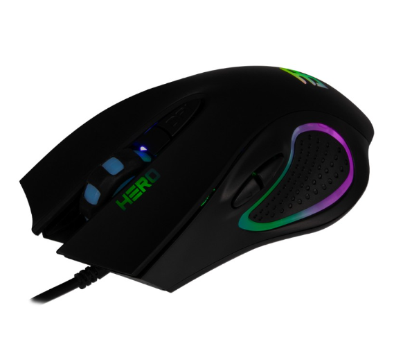 Mouse Hero USB 3200 DPI Led Multicolor