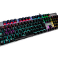 Teclado Gamer Alba KG745 Switch Azul RGB