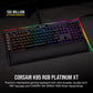 Teclado Corsair K95 RGB Platinum XT Cherry MX